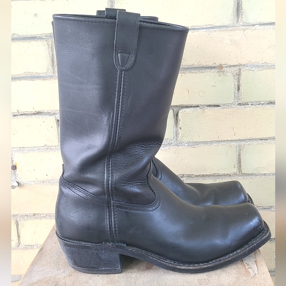 Vintage Other - Vintage Square Toe Cowboy Boots